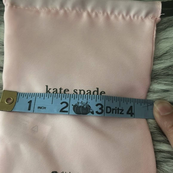 Kate Spade Light Pink Drawstring dust bag - Picture 3 of 3